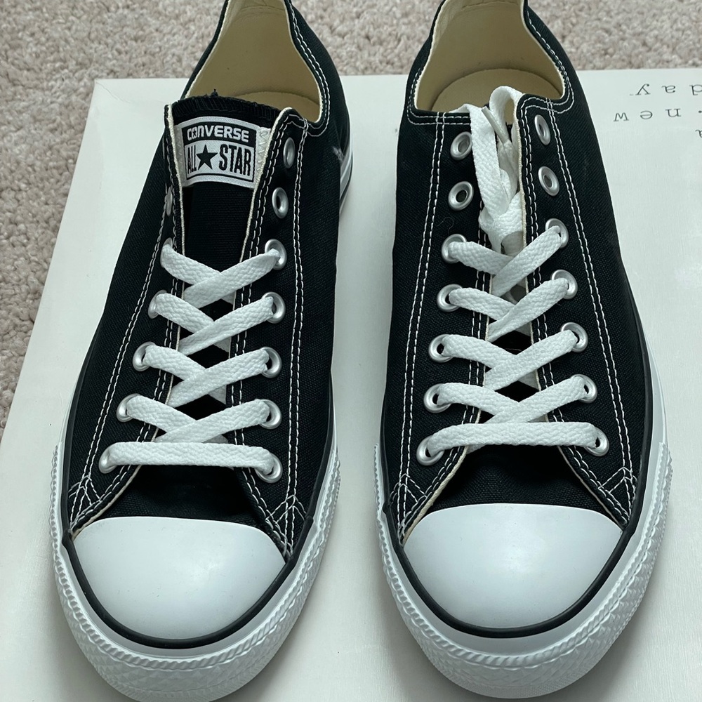 Converse Classic Black and White Sneakers - Picture 4 of 4